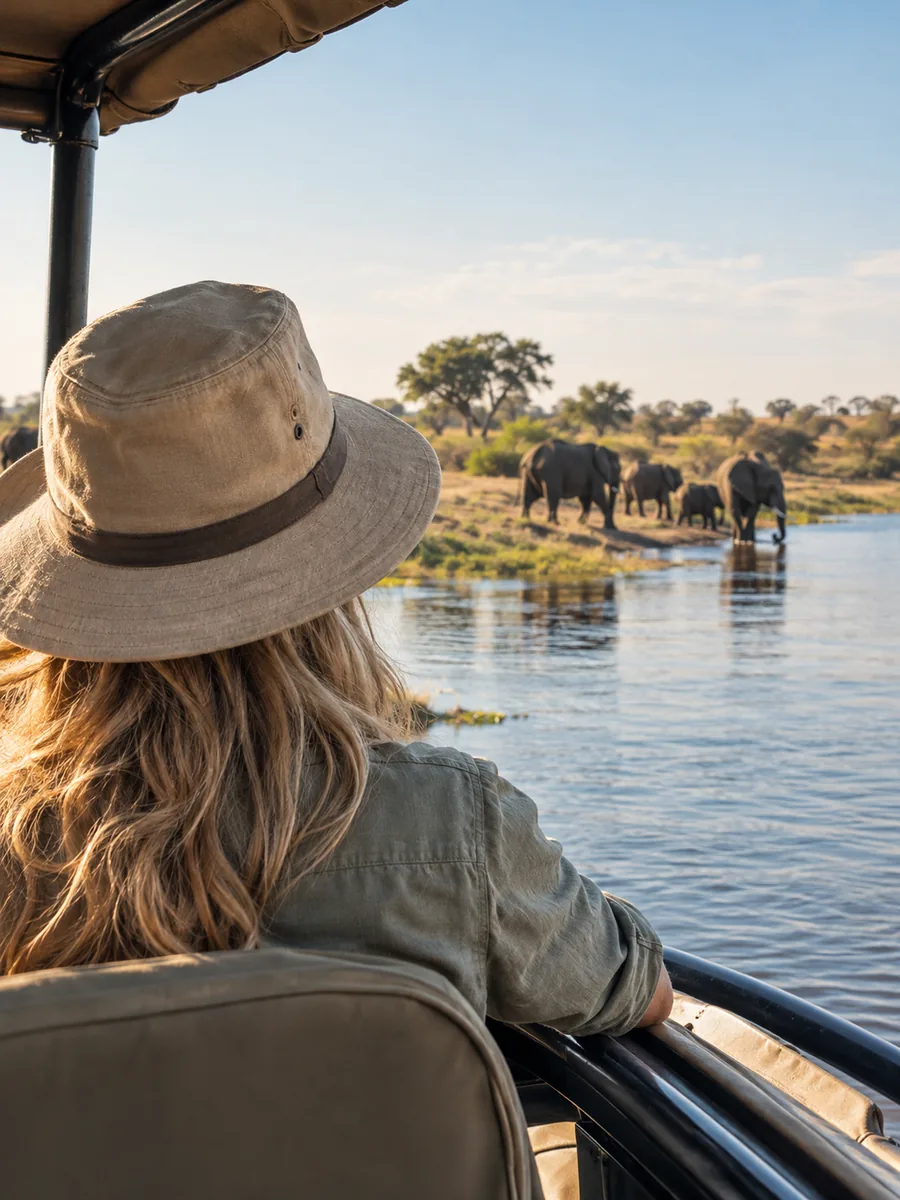 View at Chobe National Park Game Drives & River Cruises